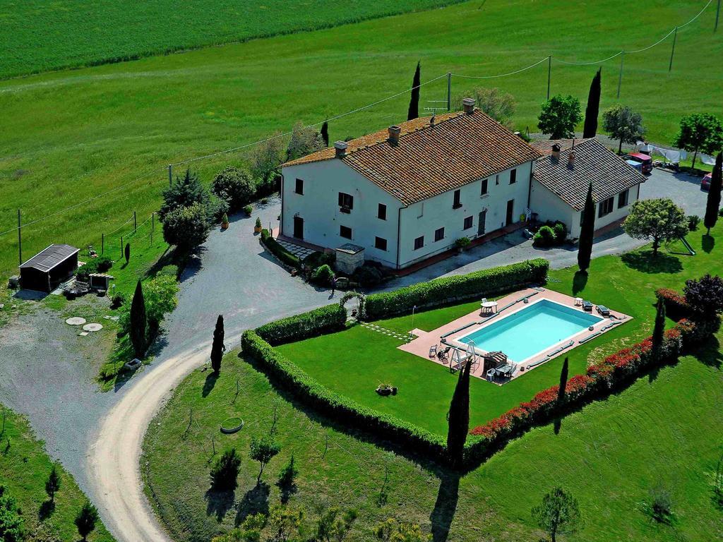 Spacious Farmhouse In Pienza With Swimming Pool Apartment Contignano Luaran gambar