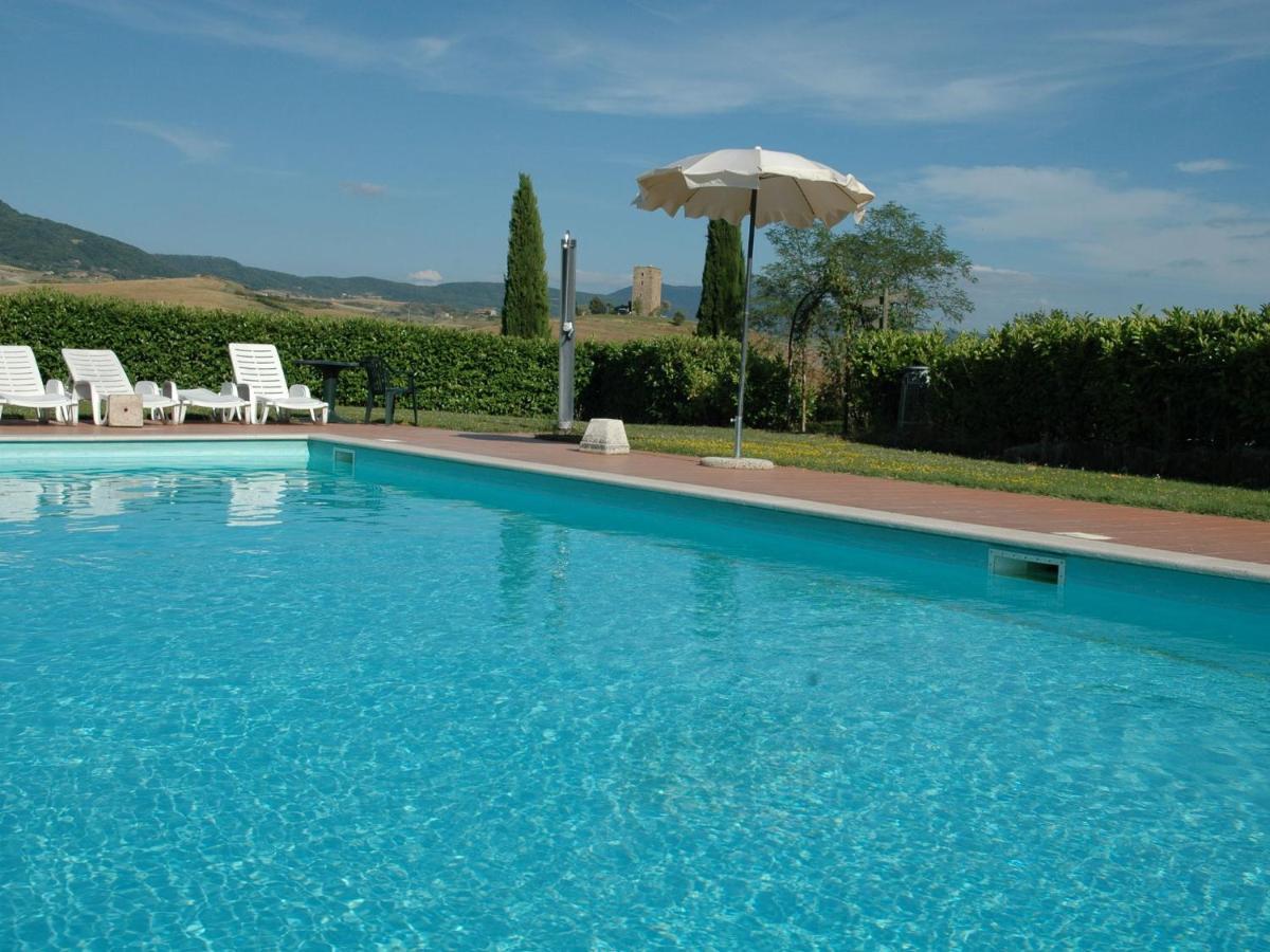 Spacious Farmhouse In Pienza With Swimming Pool Apartment Contignano Luaran gambar