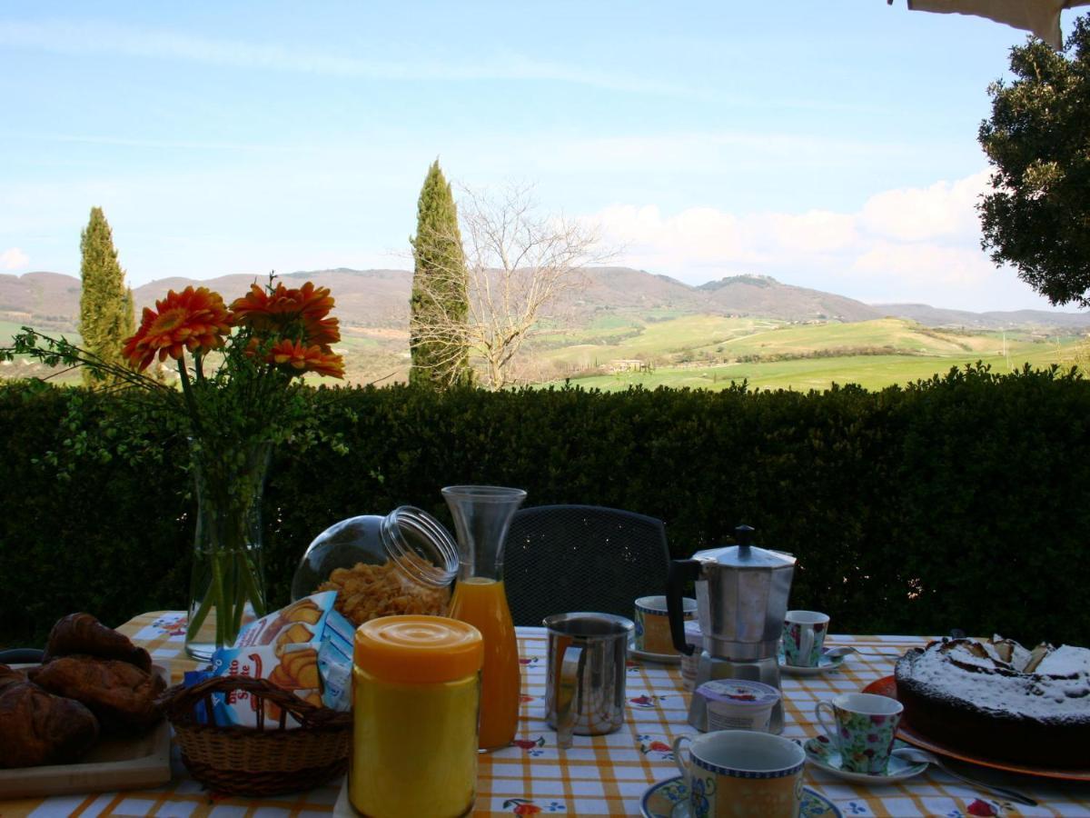 Spacious Farmhouse In Pienza With Swimming Pool Apartment Contignano Luaran gambar